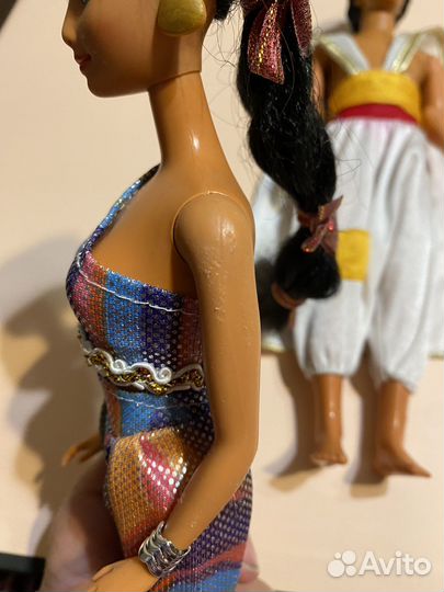 Куклы Аладдин и Жасмин mattel