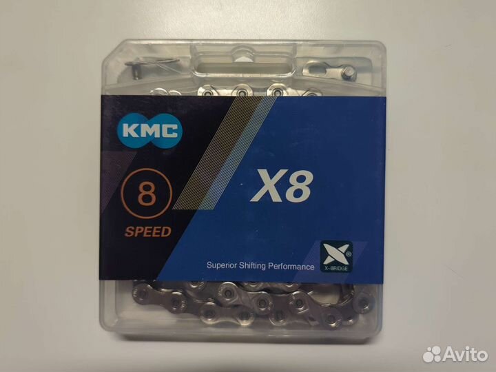 Цепь KMC X8 silver