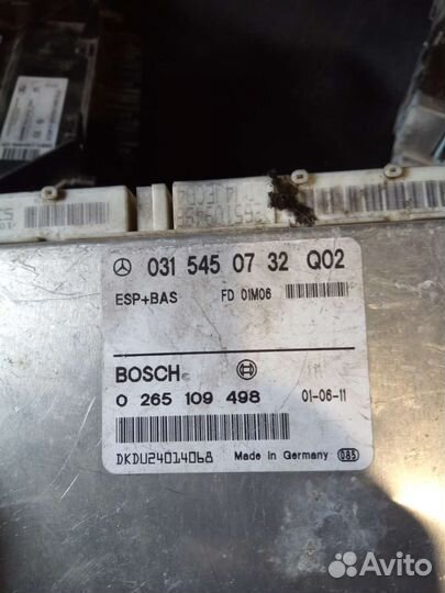 Блок управления Мерседес