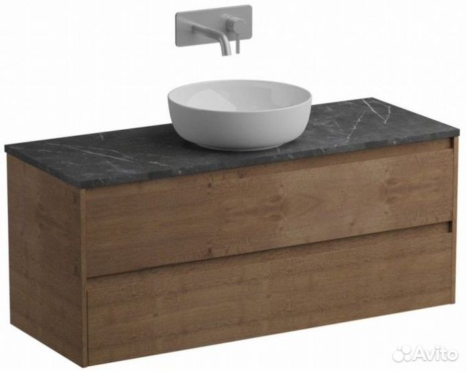 Мебель для ванной BelBagno Kraft-1200-KEP-120-MNO-W0 Rovere Tabacco