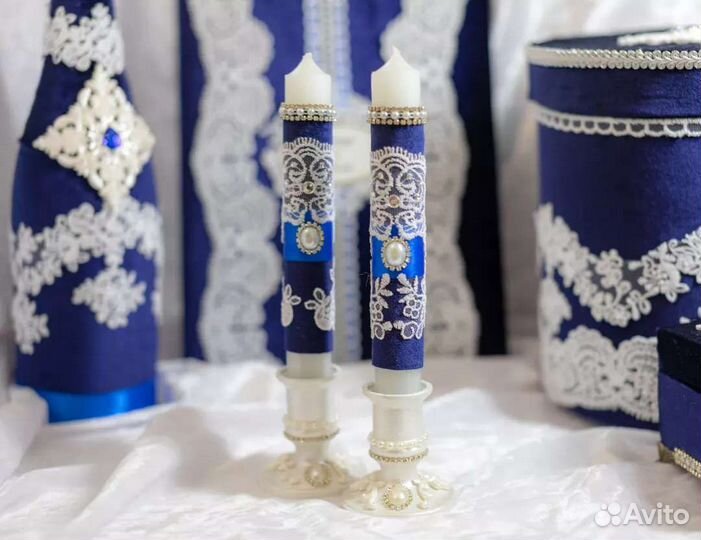 Набор свечей ручной работы