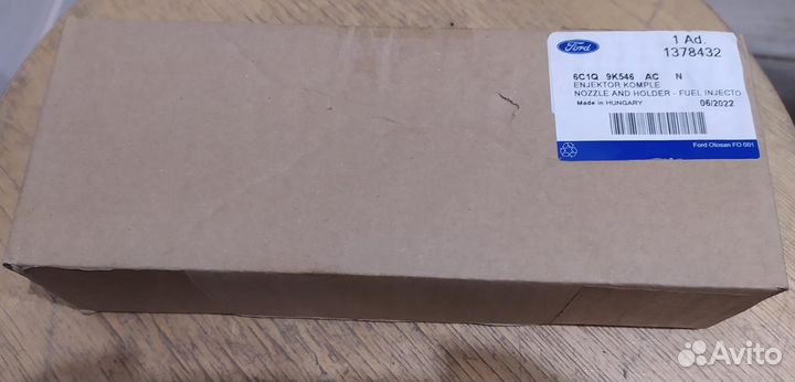 Форсунка Ford Transit (115 л.с.) 2.4 евро 4