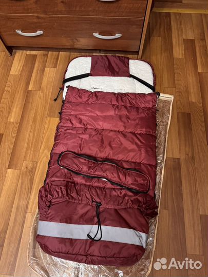 Спальный мешок зимний в коляску