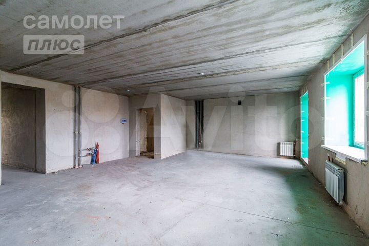 3-к. квартира, 87,5 м², 2/15 эт.