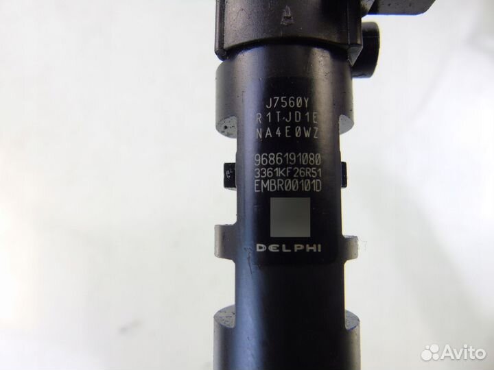 Форсунки 9686191080 Ford/Fiat/Citroen