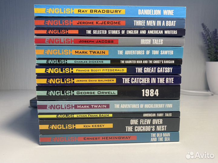 Набор книг на английском языке (не адаптация)