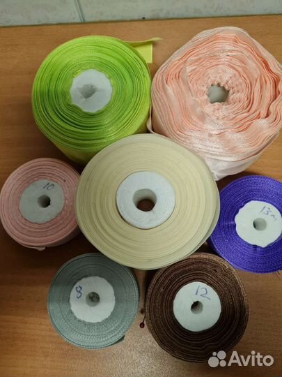 Кружево,лента атласная и капроновая для рукоделия