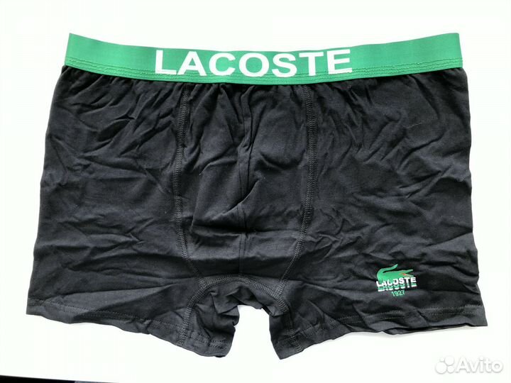 Набор мужских трусов lacoste, 3 шт, боксеры