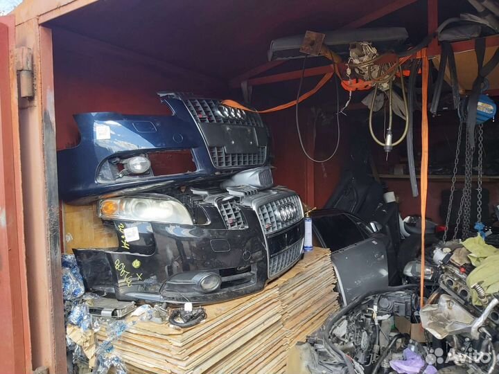 Передняя часть кузова морда срез audi a4