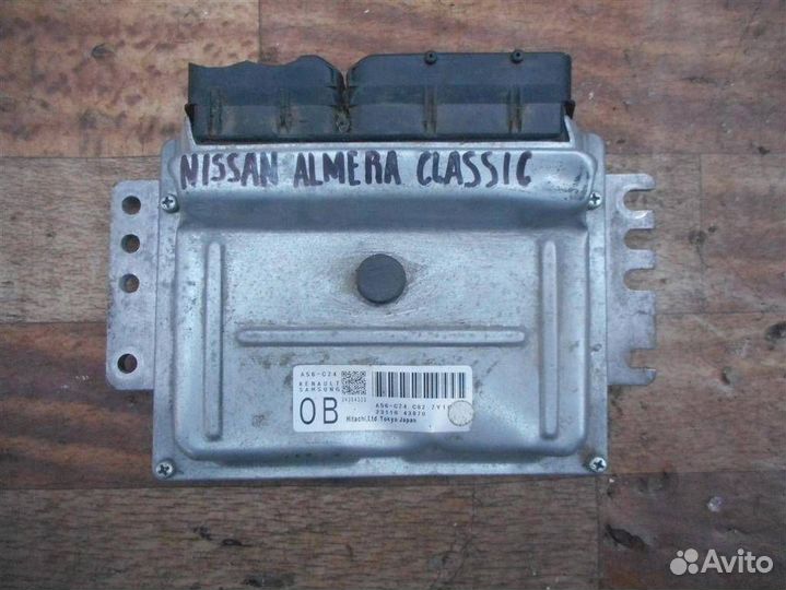Блок управления двигателем Nissan Almera Classic