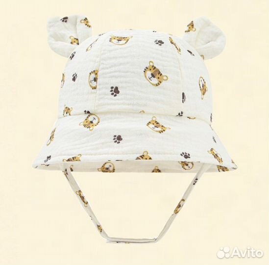 Муслиновые панамки для малышей