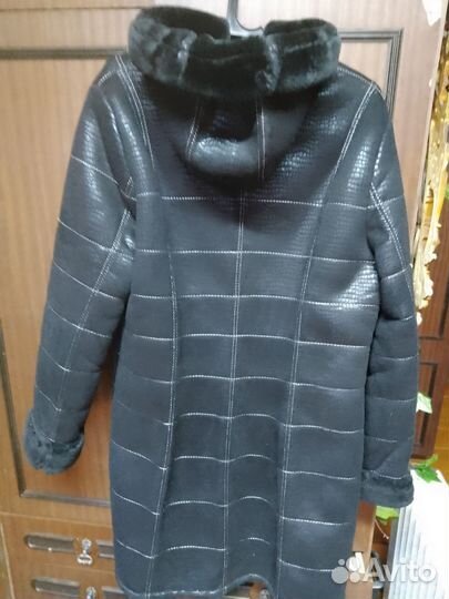 Дубленка натуральная женская 50 52 Италия