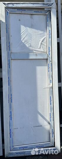 Двери алюминиевая бу