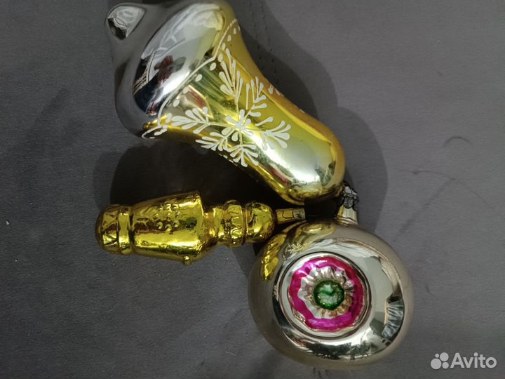 Елочные игрушки СССР