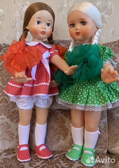 Куклы СССР Марина флиртушка и Нина
