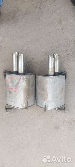 Глушитель STI субару легаси аутбек