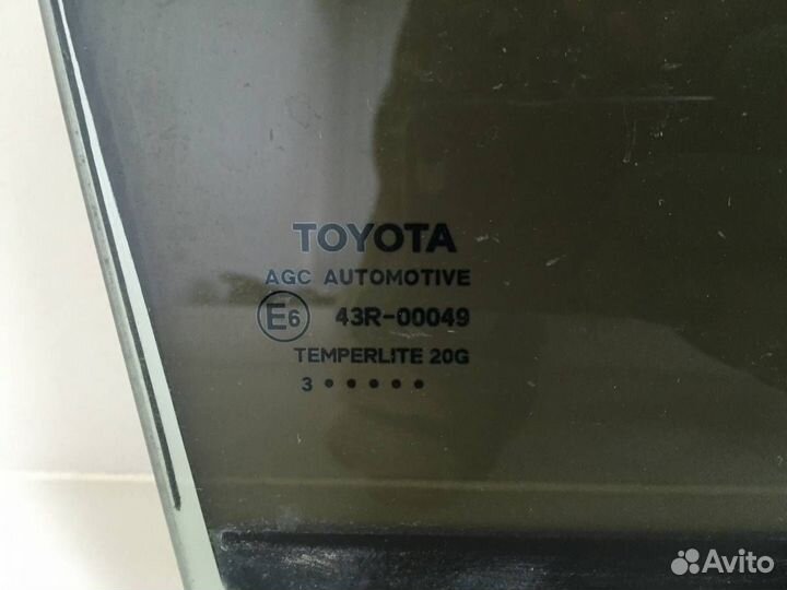 Стекло двери задней правой Toyota Camry V50 2011-2