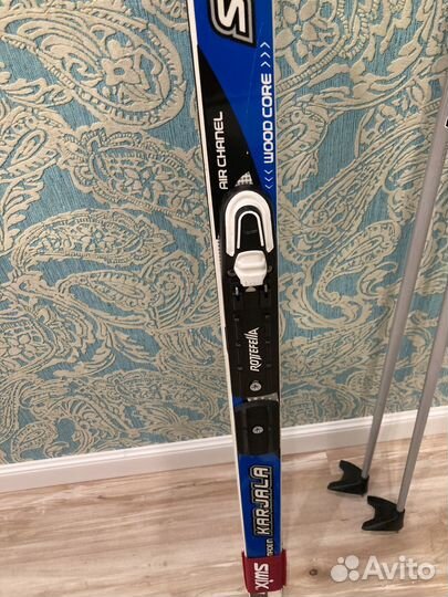 Лыжи и ботинки комплект