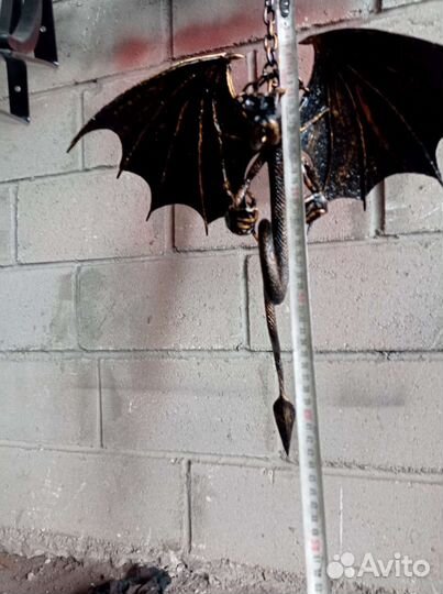 Дракон кованый