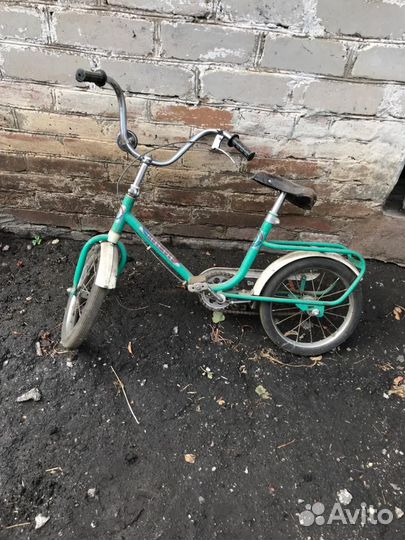 Детский велосипед советский
