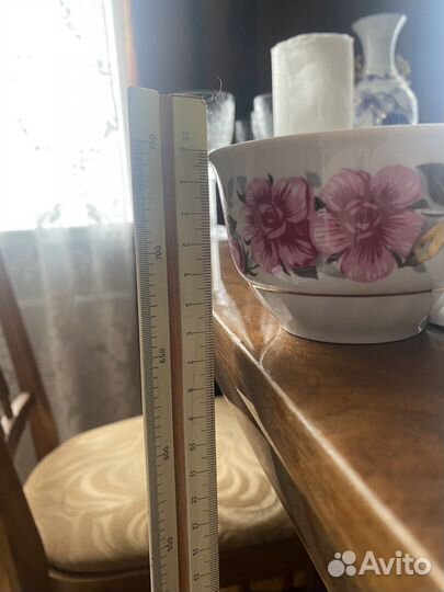 Сервиз СССР розы 27 предметов Рига