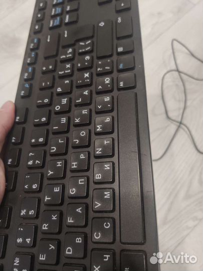 Клавиатура и мышка Dell