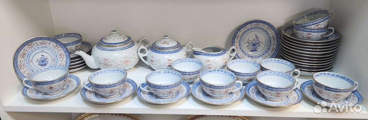 Чайный сервиз Рисовое зернышко - Цзиндэчжэнь Китай