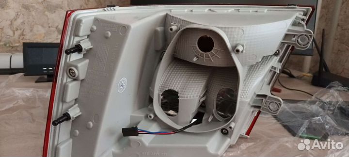 Заданий левый фонарь Skoda Octavia а7