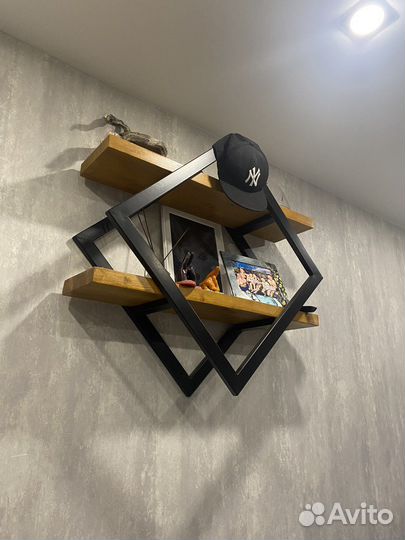 Полка настенная лофт