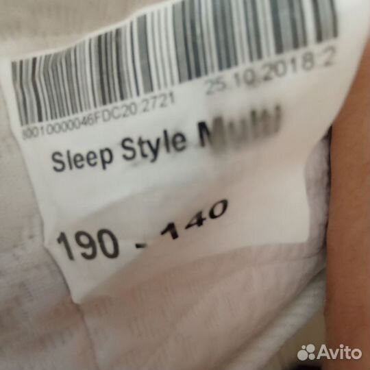 Матрас аскона 140*190 двухзонный