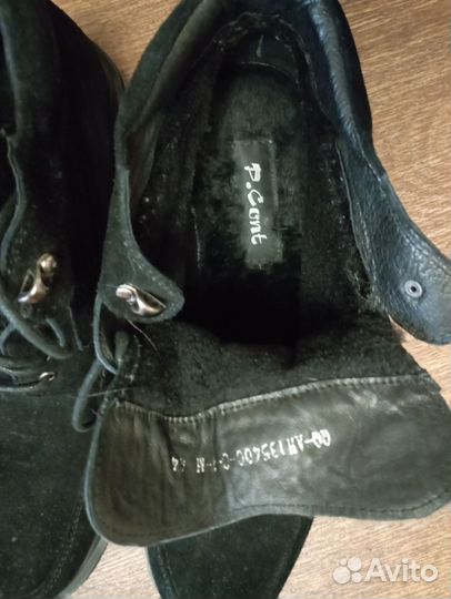 Ботинки мужские зимние 42 размер натур.кожа бу