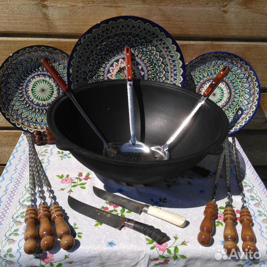 Казан чугунный