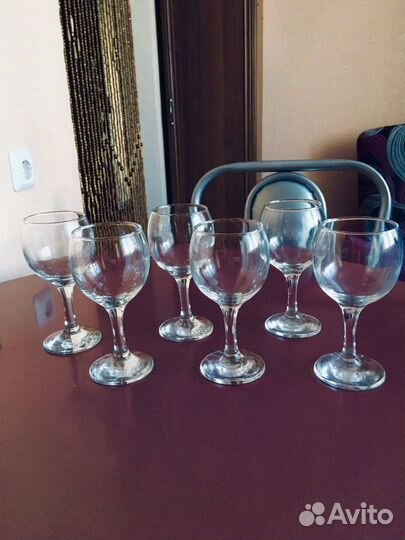 Бокалы новые в коробке
