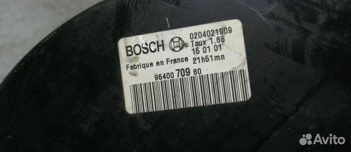 Вакуумный усилитель тормозов audi a4 b5 (1994-1999) 0.0 4b3612105