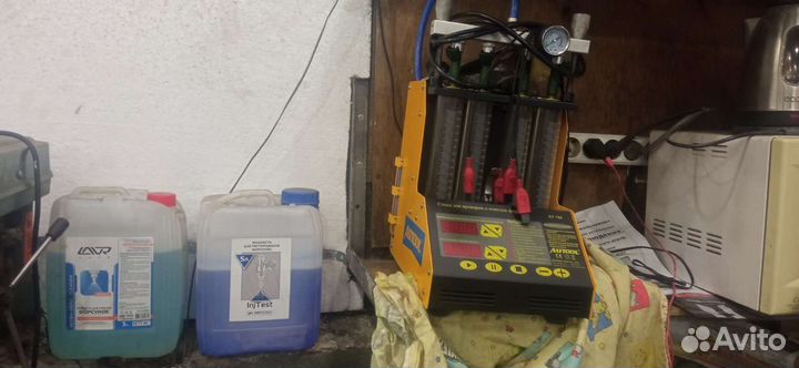 Стенд для диагностики и промывки форсунок