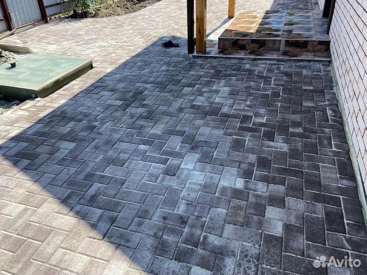 Тротуарная плитка Крупноформатная