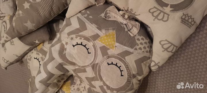 Бортики в детскую кроватку