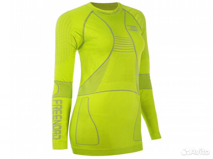 Термобелье кофта freenord thermotech EVO, лайм