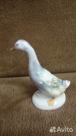 Фарфоровая статуэтка. Селезень Германия