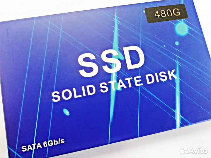 SSD накопитель 480 Gb, новый