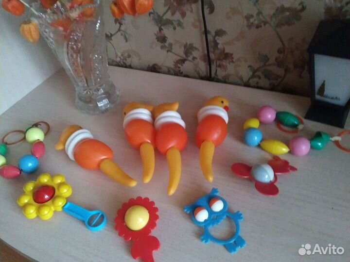 Игрушки погремушки СССР новые