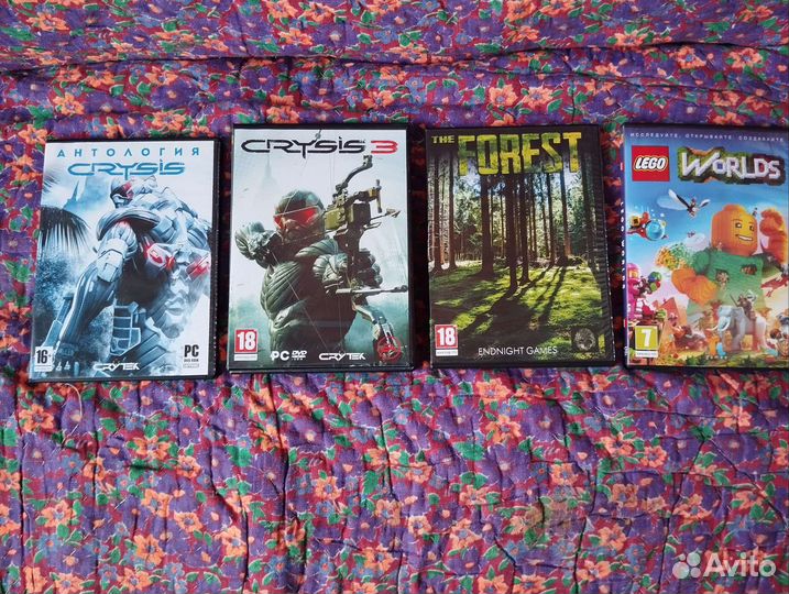 Диски с играми на пк(компьютер)