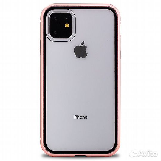 Чехол для iPhone 11 Pro (5.8) Магнитный (Розовое
