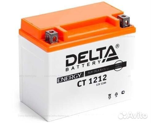 Акб мото Delta CT 12v 12Ач