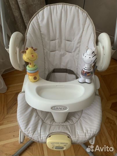 Детские качели-шезлонг Graco