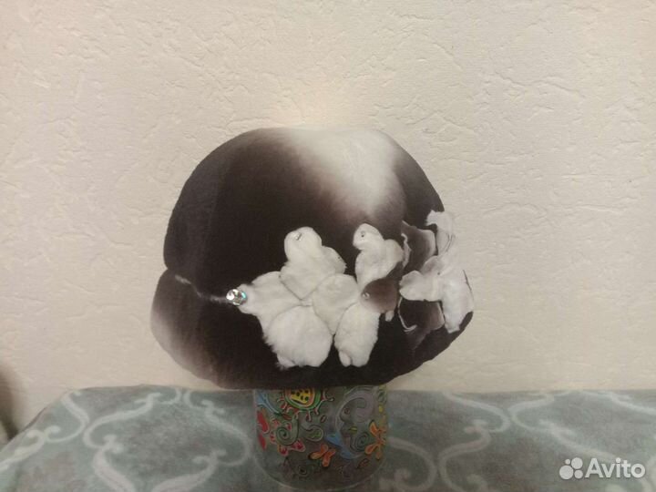 Шапка стриженный бобер натуралка