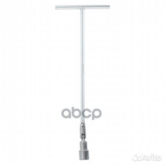 Ключ свечной Т-образный с карданом 21*350мм мет