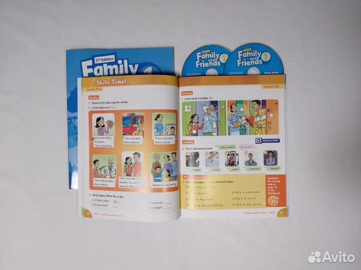 Family and friends 1/комплект (WB,CB,CD) новый