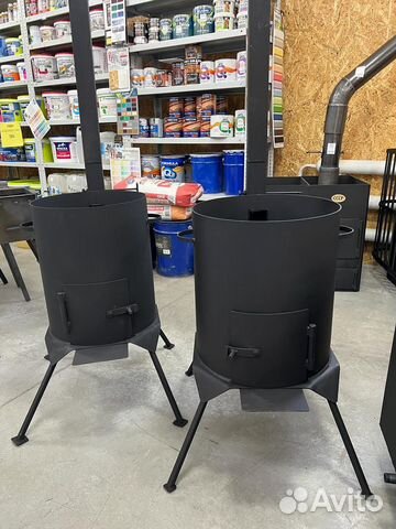 Печи для казана и мангалы