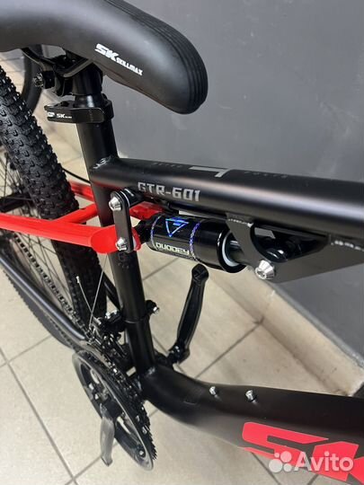 Велосипед двухподвесной MTB